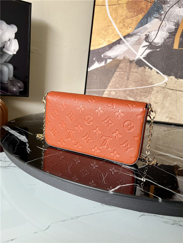 Louis Vuitton FÉLICIE POCHETTE Monogram Empreinte M81531 High