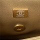 Chanel MINI FLAP BAG AS3378 Suede Goatskin & Gold-Tone Metal A