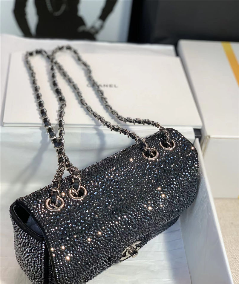 Mini CLASSIC HANDBAG Strass High