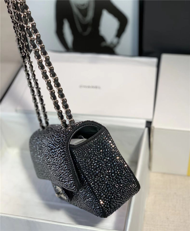 Mini CLASSIC HANDBAG Strass High