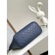 Louis Vuitton NEVERFULL MM Monogram Empreinte Blue M47143 High