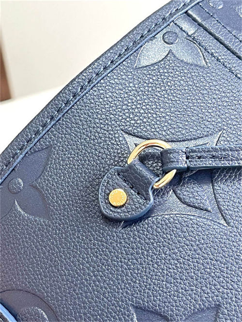 Louis Vuitton NEVERFULL MM Monogram Empreinte Blue M47143 High