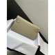 Hermes Kelly Classique To Go wallet Epsom calfskin Warm Grey Gold-Metal WAX High