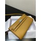 Hermes Kelly Classique To Go wallet Epsom calfskin Camel Silver-Metal WAX High