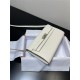 Hermes Kelly Classique To Go wallet Epsom calfskin Cream Silver-Metal WAX High