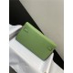 Hermes Kelly Classique To Go wallet Epsom calfskin Green Silver-Metal WAX High