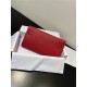 Hermes Kelly Classique To Go wallet Epsom calfskin Red Gold-Metal WAX High