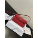 Hermes Kelly Classique To Go wallet Epsom calfskin Red Silver-Metal WAX High