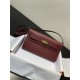 Hermes Kelly Classique To Go wallet Epsom calfskin Burgundy Gold-Metal WAX High