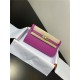 Hermes Kelly Classique To Go wallet Epsom calfskin Fuchsia Gold-Metal WAX High