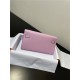 Hermes Kelly Classique To Go wallet Epsom calfskin Lilac Silver-Metal WAX High