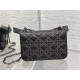 SMALL Dior ADDICT BAG Lucky Star Cannage Lambskin Black High