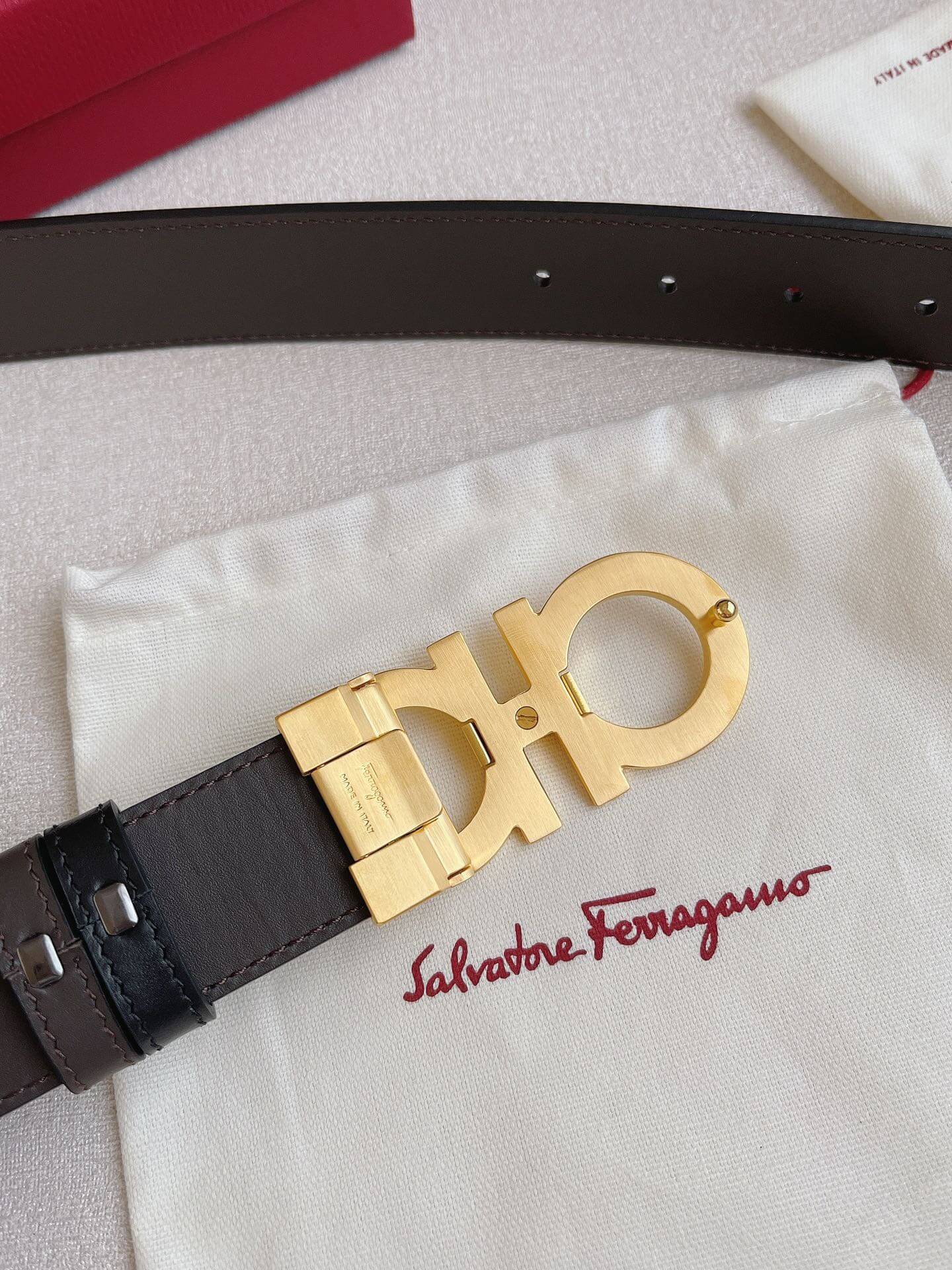 Ferragamo BELT Gancini 35MM High