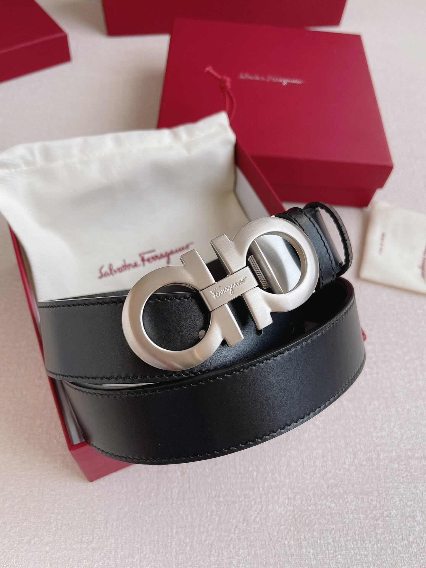 Ferragamo BELT Gancini 35MM High