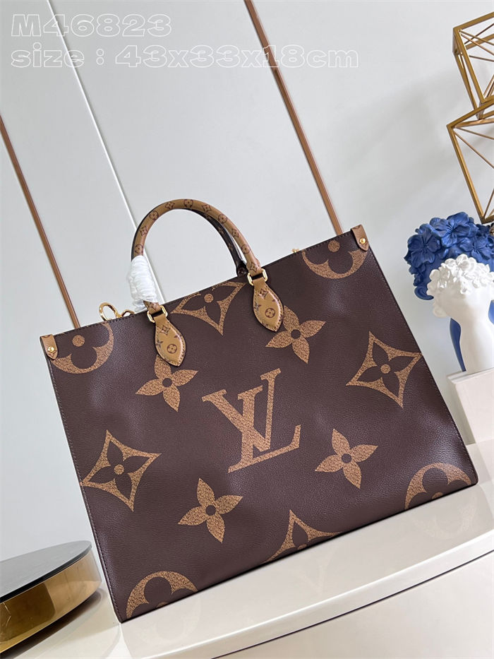 Louis Vuitton OnTheGo Voyage Monogram and Monogram Reverse coated canvas M46823 High