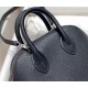 Hermes Bolide Mini Bag Evercolor calfskin WAX Black Silver-Metal High