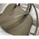 Hermes Bolide Mini Bag Evercolor calfskin WAX Gris Asphalte Silver-Metal High