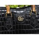 Gucci Diana small tote bag Crocodile 660195 Black High