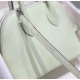 Hermes Bolide Mini Bag Evercolor calfskin WAX Vert Fizz Silver-Metal High