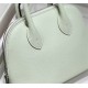 Hermes Bolide Mini Bag Evercolor calfskin WAX Vert Fizz Silver-Metal High