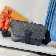 Louis Vuitton Montsouris Messenger Monogram Eclipse M46685 High