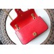 GG Marmont small shoulder bag Crocodile 443497 Red High