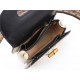 Gucci Bamboo 1947 small top handle bag python 675797 Beige High