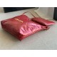 Chanel 22 SMALL HANDBAG Shiny Calfskin & Gold-Tone Metal AS3260 Red High