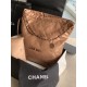 Chanel 22 LARGE HANDBAG Metallic Calfskin & Iridescent-Tone Metal AS3262 High