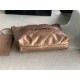 Chanel 22 SMALL HANDBAG Metallic Calfskin & Iridescent-Tone Metal AS3260 High