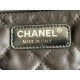 Chanel 22 LARGE HANDBAG Shiny Calfskin & Silver-Tone Metal AS3262 Black High