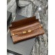 MANHATTAN CLUTCH IN CROCODILE-EMBOSSED LEATHER High