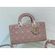 LADY D-JOY BAG MEDIUM Cannage Lambskin with Bead Embroidery High