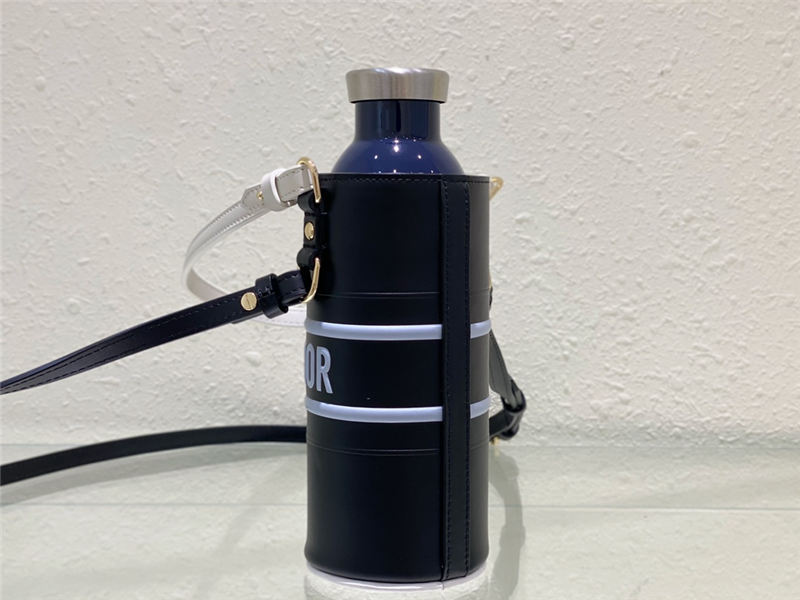 Dior VIBE BOTTLE HOLDER Calfskin Black High