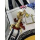 MINI Dior BOOK TOTE PHONE BAG Multicolor Dior Pixel Zodiac Embroidery High