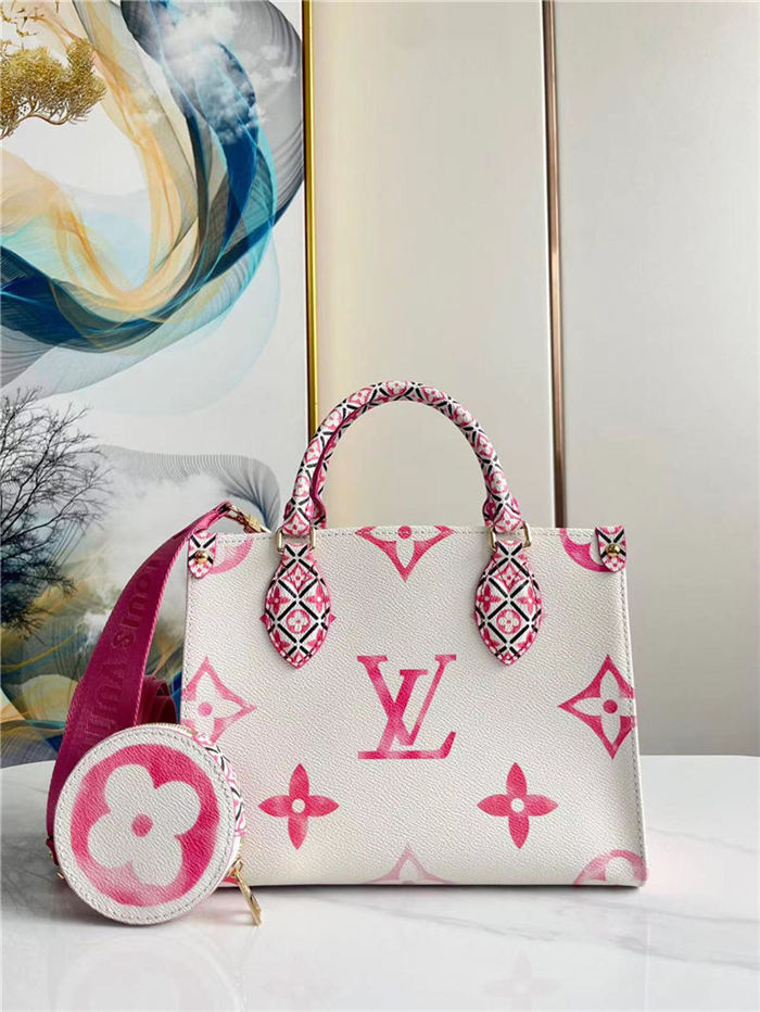 Louis Vuitton ONTHEGO PM Monogram M22976 Pink High