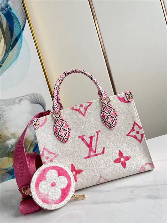 Louis Vuitton ONTHEGO PM Monogram M22976 Pink High