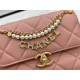 Chanel Mini Flap Bag AS4986 Shiny Lambskin, Imitation Pearls & Gold Metal A