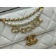 Chanel Mini Flap Bag AS4986 Shiny Lambskin, Imitation Pearls & Gold Metal A