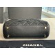 Chanel Mini Bowler Bag Grained Calfskin & Gold-Tone Metal AS3034 Black High