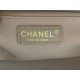 Chanel Mini Bowler Bag Grained Calfskin & Gold-Tone Metal AS3034 Beige High