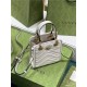 GG Marmont matelassé mini bag 696123 White High