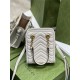 GG Marmont matelassé mini bag 696123 White High