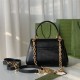 Gucci Horsebit 1955 top handle bag 703848 Leather Black high