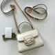 Gucci Horsebit 1955 top handle bag 703848 Leather White high