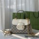 Gucci Horsebit 1955 top handle bag 703848 Leather White high