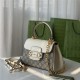 Gucci Horsebit 1955 top handle bag 703848 Leather White high