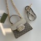 Gucci Horsebit 1955 top handle bag 703848 Leather White high