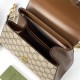 Gucci Horsebit 1955 top handle bag 703848 Leather Brown high