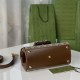 Gucci Horsebit 1955 top handle bag 703848 Leather Brown high